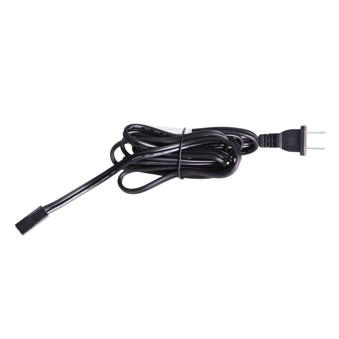 6' Under Cabinet Puck Cord and Plug in Black CRAFTMADE