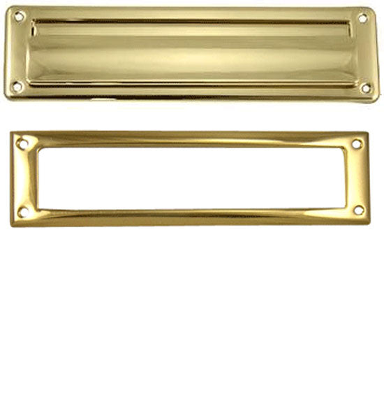 COPPER MOUNTAIN HARDWARE Magazine Size Front Door Mail Slot in Several Finishes