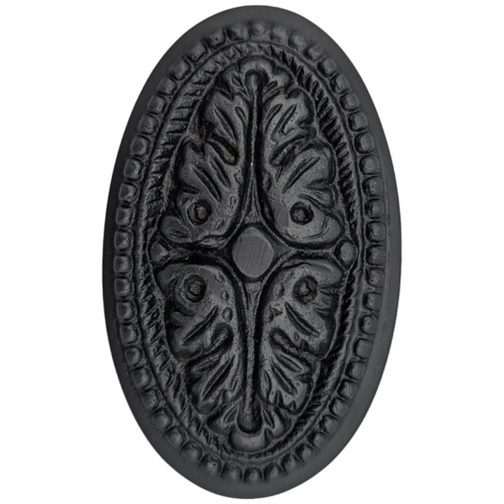 Avalon Oval Solid Brass Spare Door Knob Set (Several Finishes Available) COPPER MOUNTAIN HARDWARE