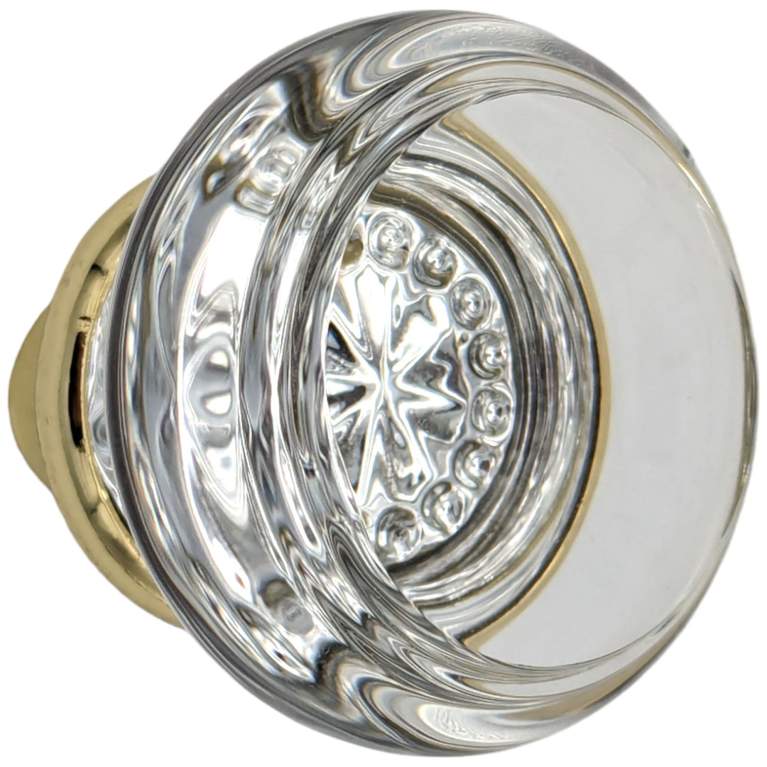 Round Crystal Spare Door Knob Set (Several Finishes Available) COPPER MOUNTAIN HARDWARE
