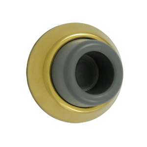 Wall Door Hold / Door Stop (Polished Brass Finish) DELTANA