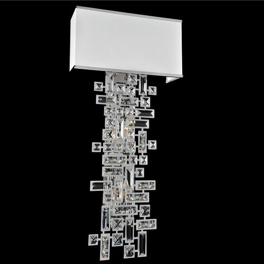 Vermeer 6 Light Wall Sconce Chrome Allegri