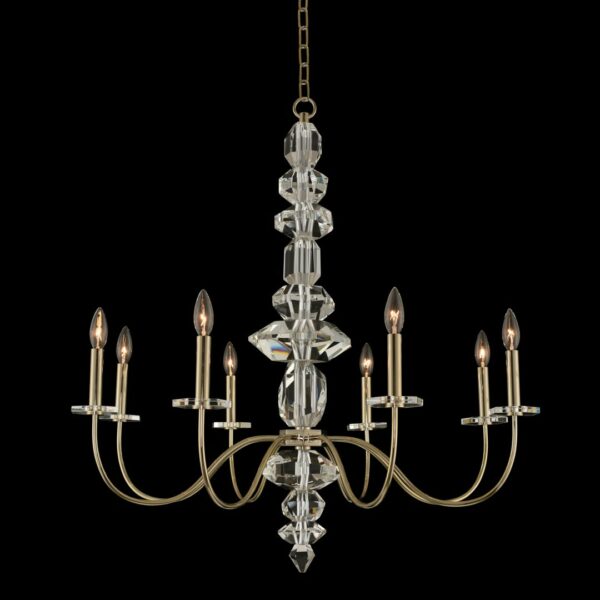 Bolivar 8 Light Chandelier Allegri