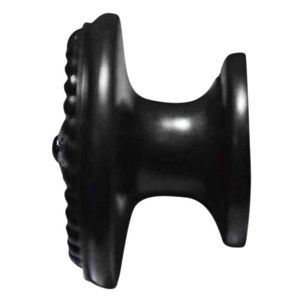 1 1/2 Inch Solid Brass Beaded Cabinet Knob (Oil Rubbed Bronze Finish) COPPER MOUNTAIN HARDWARE