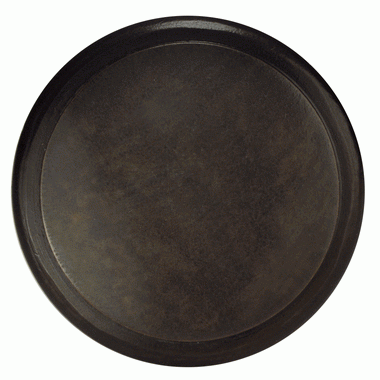 1 1/4 Inch Brass Flat Top Cabinet Knob (Oil Rubbed Bronze Finish) COPPER MOUNTAIN HARDWARE