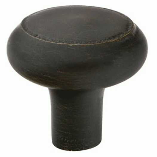 Emtek 1 1/4 Inch Sandcast Bronze Barn Knob (Medium Bronze Finish) EMTEK