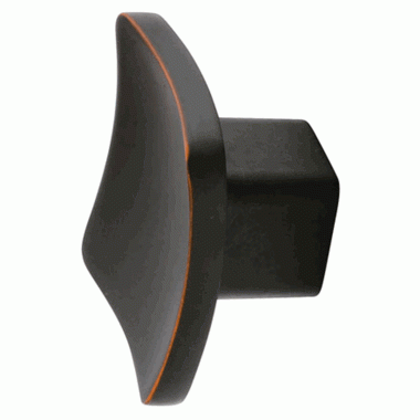 Emtek 1 1/4 Inch Solid Brass Basin Knob (Oil Rubbed Bronze Finish) EMTEK