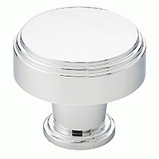 Emtek 1 1/4 Inch Solid Brass Newport Knob (Polished Chrome Finish) EMTEK