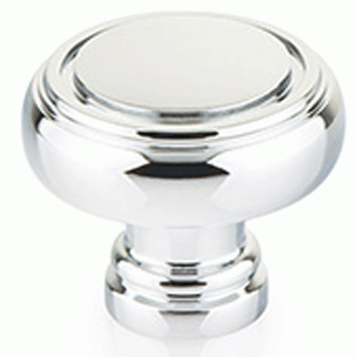 Emtek 1 1/4 Inch Solid Brass Norwich Cabinet Knob (Polished Chrome) EMTEK