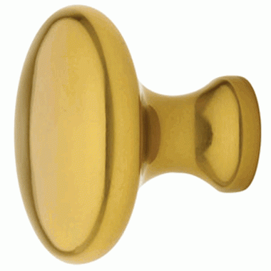 1 1/4 Inch Solid Brass Providence Cabinet Knob (Antique Brass Finish) EMTEK