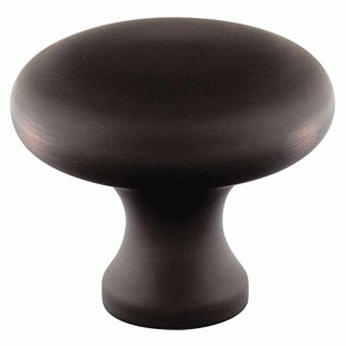 1 1/4 Inch Solid Brass Providence Cabinet Knob (Oil Rubbed Bronze) EMTEK