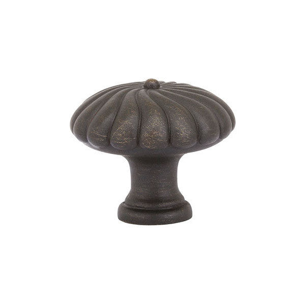 1 1/4 Inch Tuscany Bronze Twist Round Knob (Medium Bronze) EMTEK