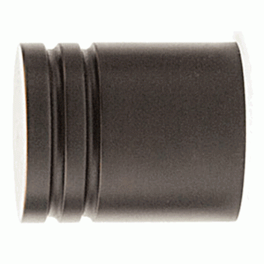 1 1/8 Inch Solid Brass Metric Knob (Oil Rubbed Bronze Finish) EMTEK