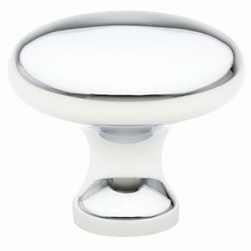 1 3/4 Inch Solid Brass Providence Cabinet Knob Polished Chrome Finish EMTEK