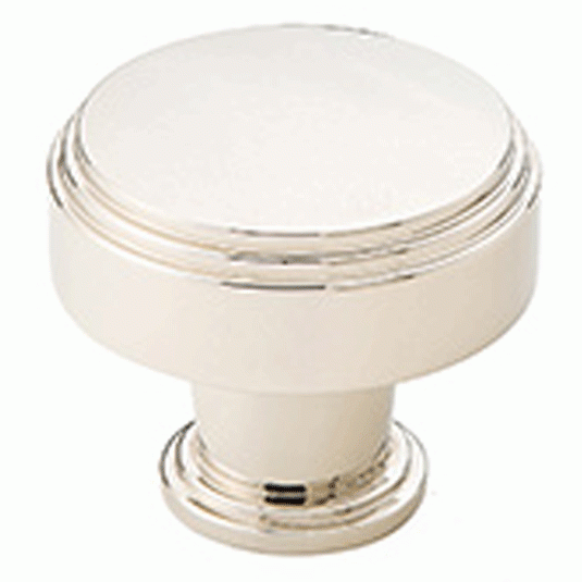 Emtek 1 3/4 Inch Solid Brass Newport Knob Polished Nickel Finish EMTEK