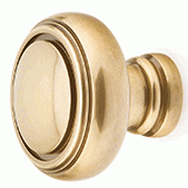 1 5/8 Inch Solid Brass Norwich Cabinet Knob (Antique Brass Finish) EMTEK