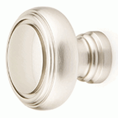 1 5/8 Inch Solid Brass Norwich Cabinet Knob (Brushed Nickel Finish) EMTEK