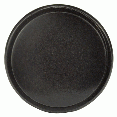 1 Inch Brass Flat Top Cabinet Knob (Oil Rubbed Bronze Finish) COPPER MOUNTAIN HARDWARE