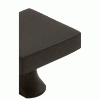 1 Inch Deltana Solid Brass Square Knob (Oil Rubbed Bronze Finish) DELTANA