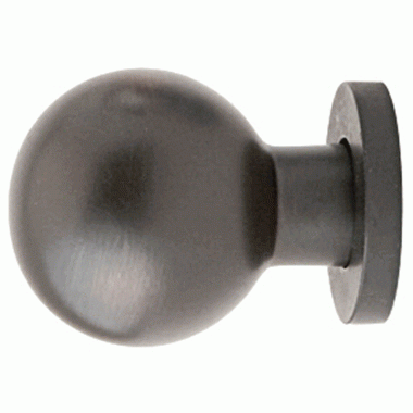 Emtek 1 Inch Solid Brass Globe Knob (Oil Rubbed Bronze Finish) EMTEK