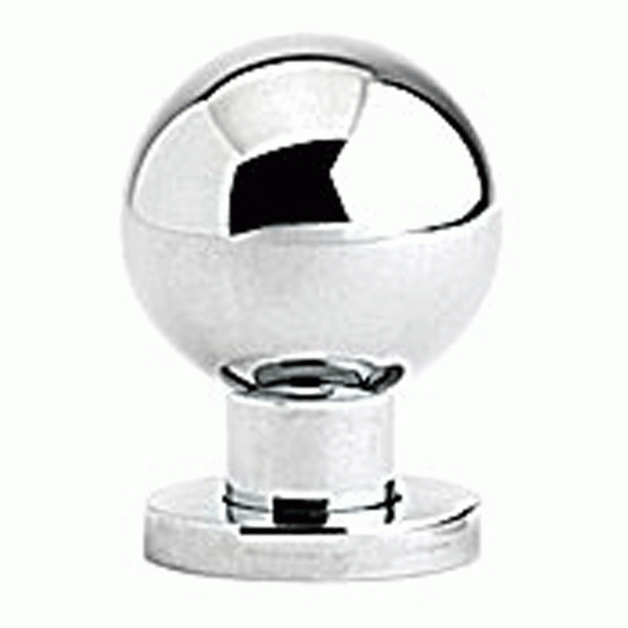 Emtek 1 Inch Solid Brass Globe Knob (Polished Chrome Finish) EMTEK