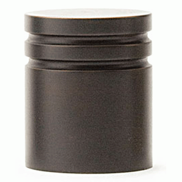 1 Inch Solid Brass Metric Knob (Oil Rubbed Bronze Finish) EMTEK