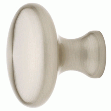 1 Inch Solid Brass Providence Cabinet Knob (Brushed Nickel Finish) EMTEK