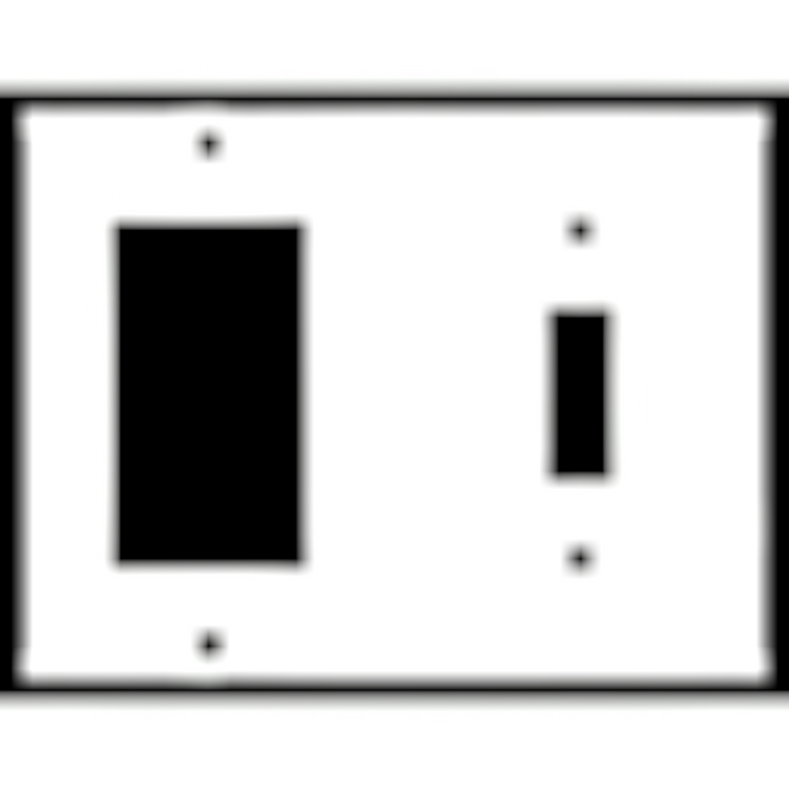 Sonnet Leaf Wall Plate (Matte Nickel Finish)