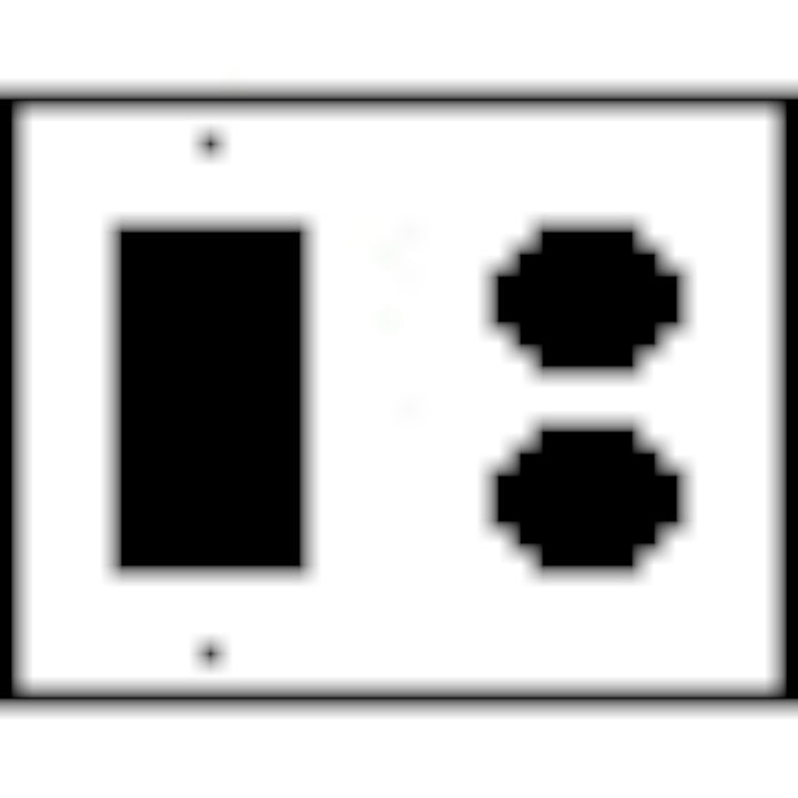 Oak Leaf Wall Plate (Oil Rubbed Bronze)