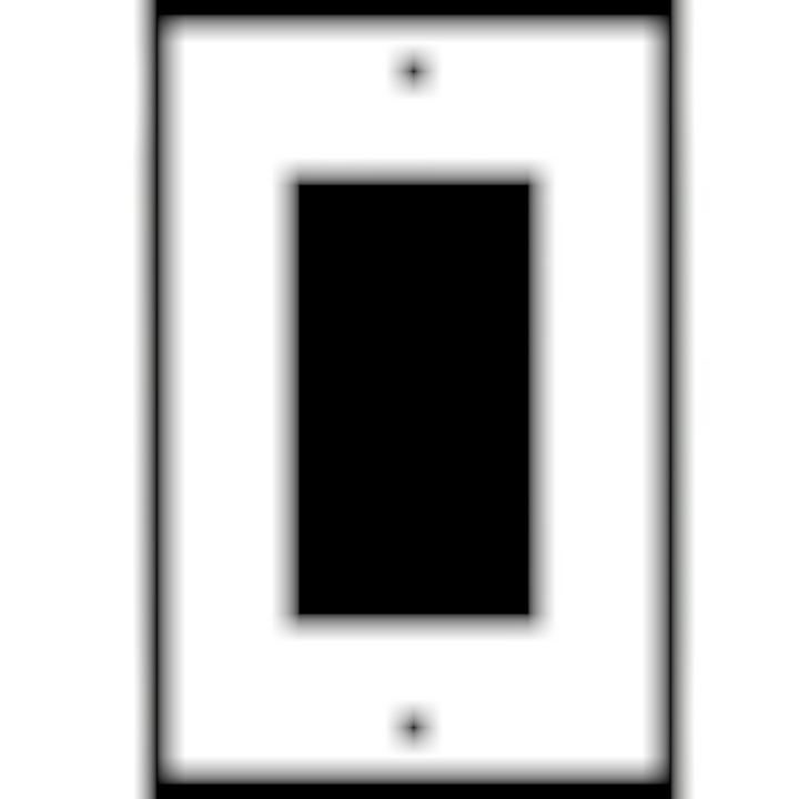 4 1/2 Inch Solid Brass Traditional Switch Plate (Polished Brass Finish)