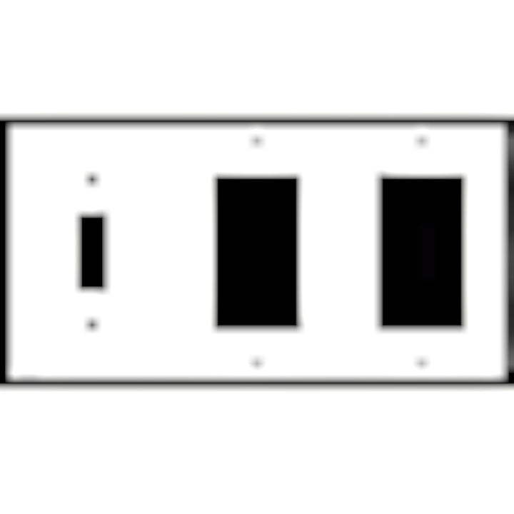 Sonnet Leaf Wall Plate (Bright Nickel Finish)