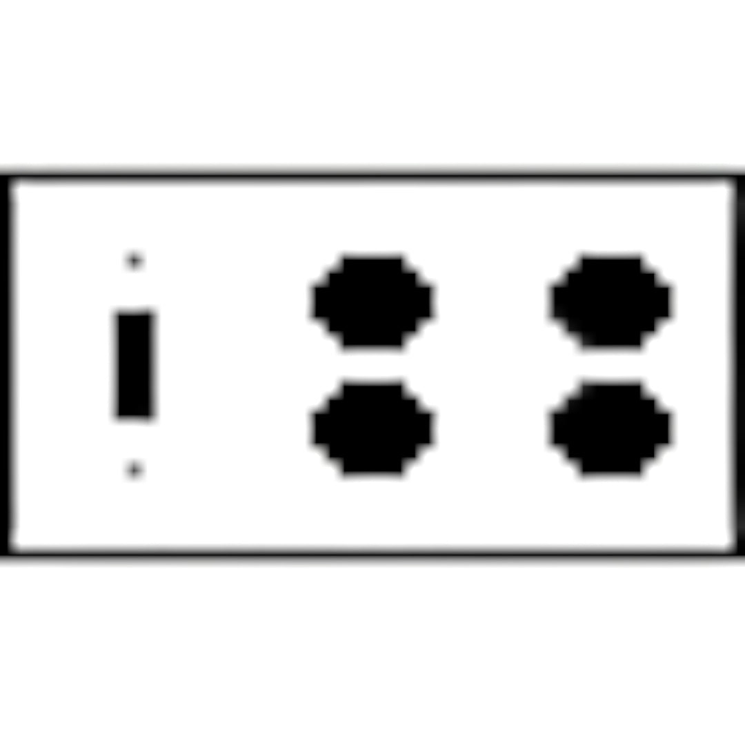 Corinthia Wall Plate (Bright Nickel Finish)