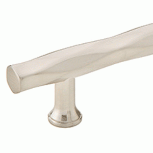 10 Inch (8 Inch c-c) Solid Brass Tribeca Pull (Brushed Nickel Finish) EMTEK