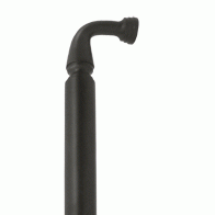 10 Inch Deltana Solid Brass Door Pull (Oil Rubbed Bronze Finish) DELTANA