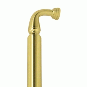 10 Inch Deltana Solid Brass Door Pull (Polished Brass Finish) DELTANA