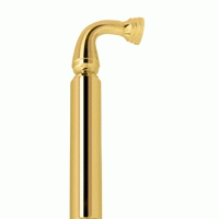 10 Inch Deltana Solid Brass Door Pull (Polished Brass Finish) DELTANA