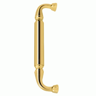 10 Inch Deltana Solid Brass Door Pull (Polished Brass Finish) DELTANA