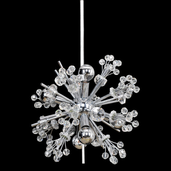 Constellation 6 Light Mini Pendant Chrome Allegri