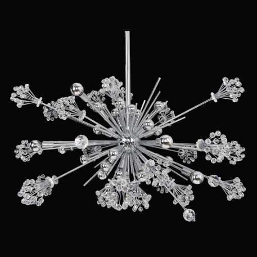 Constellation 30 Light Pendant Chrome Allegri