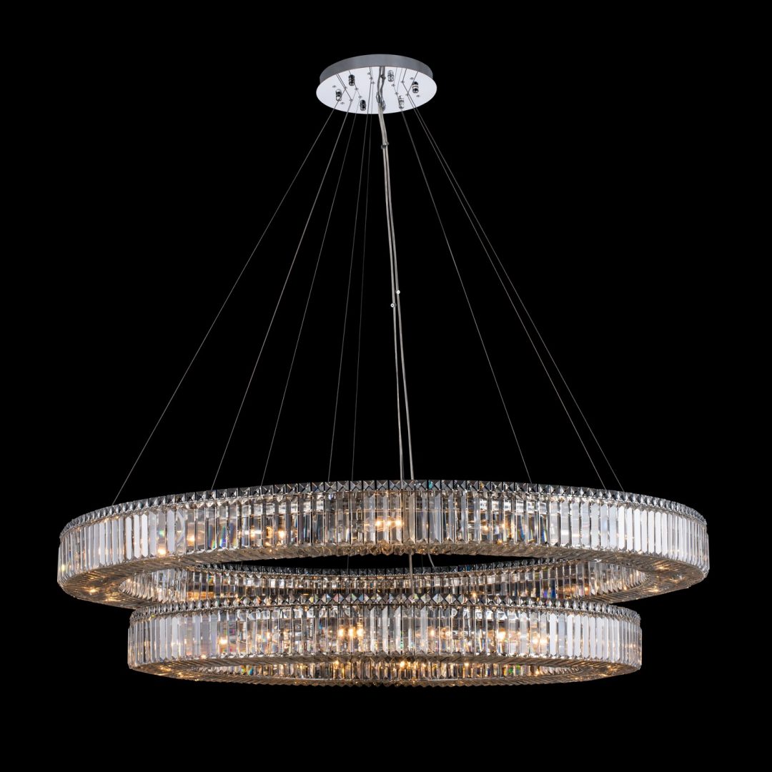 Rondelle 2 Tier Pendant (47" + 60") Allegri