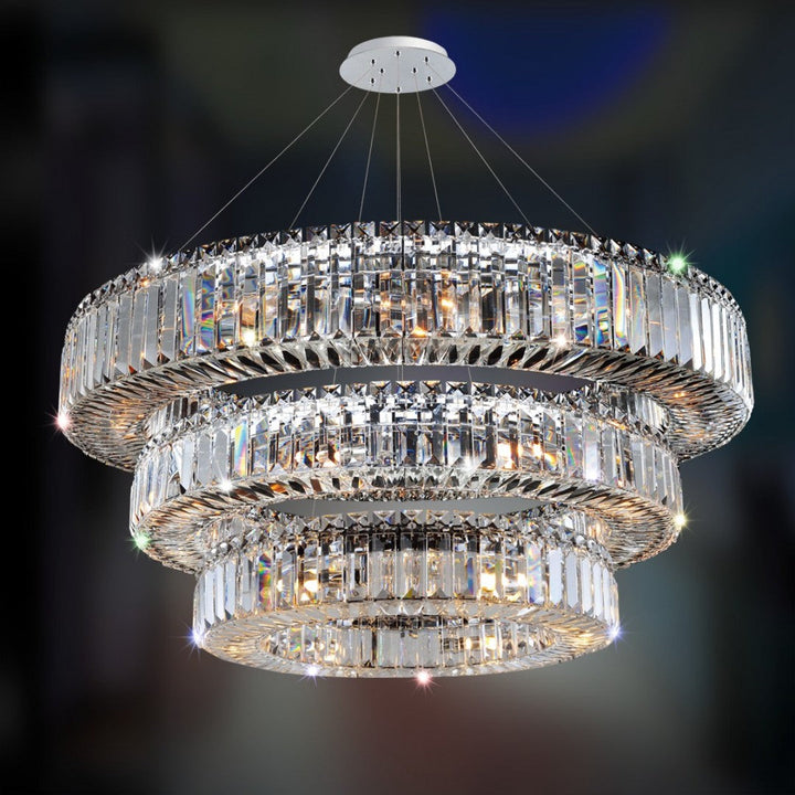 Rondelle 47 Inch 3 Tier Pendant Allegri