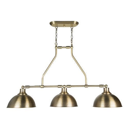 Timarron 3 Light Island in Legacy Brass CRAFTMADE