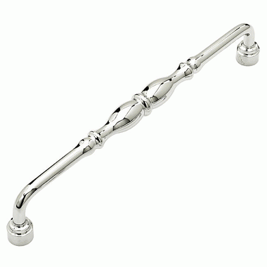 12 7/8 Inch (12 Inch c-c) Colonial Pull (Polished Chrome Finish) SCHAUB