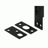 12 Inch Deltana Extension Flush Bolt (Flat Black Finish) DELTANA