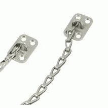 12 Inch Deltana Transom Chain (Brushed Nickel Finish) DELTANA