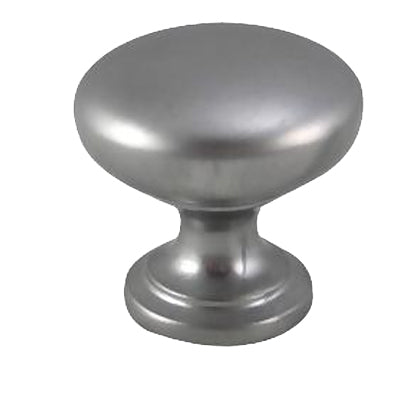COPPER MOUNTAIN HARDWARE Round Traditional Cabinet & Furniture Knob in a Polished Chrome Finish