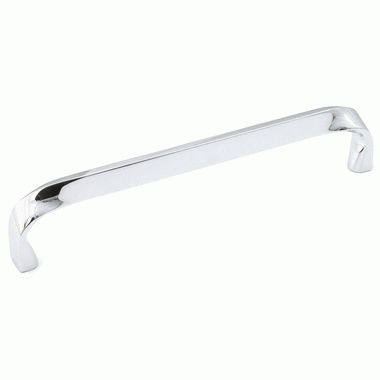 14 1/2 Inch (13 3/4 Inch c-c) Italian Contemporary Pull (Polished Chrome Finish) SCHAUB