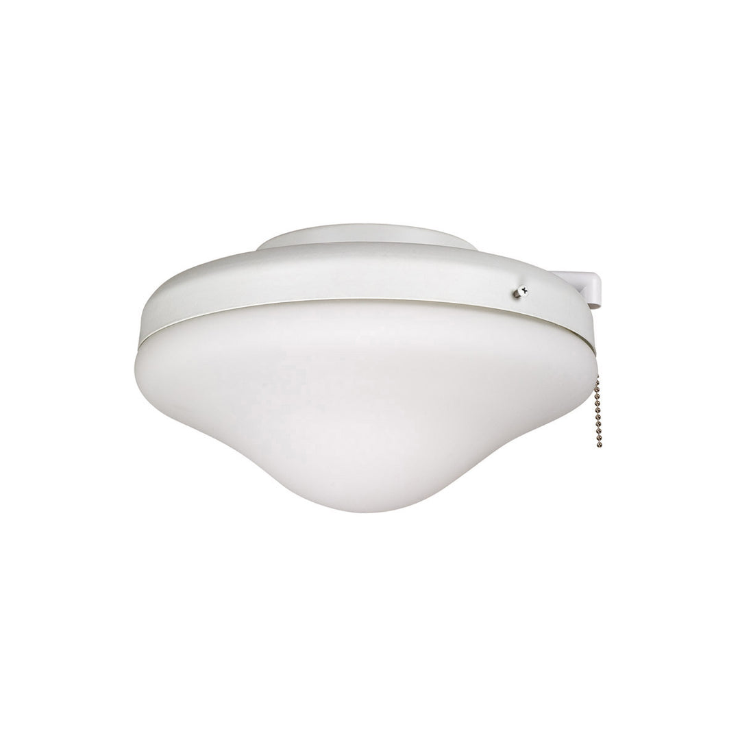 2 Light Outdoor Bowl Light Kit in White CRAFTMADE