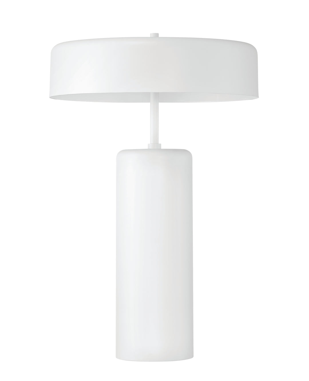 3 Light Table Lamp in White CRAFTMADE