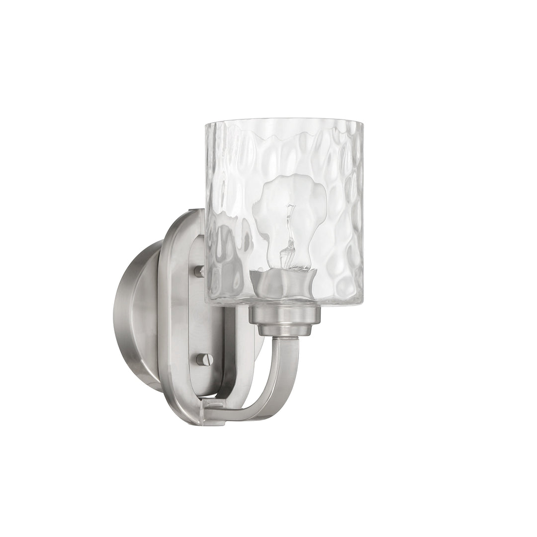 Collins 1 Light Wall Sconce in Brushed Polished Nickel CRAFTMADE